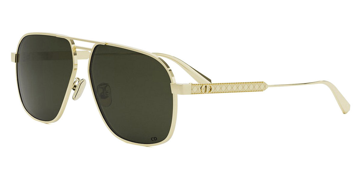 Dior® DIORCANNAGE A3U CD DIORCANNAGE A3U B0C0 58 - B0C0 Shiny Yellow / Green Sunglasses