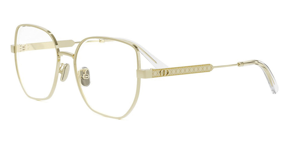 Dior® DIORCANNAGEO B2U CD DIORCANNAGEO B2U B000 54 - Metal Shiny Yellow Eyeglasses