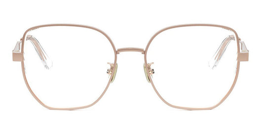 Dior® DIORCANNAGEO B2U CD DIORCANNAGEO B2U D000 54 - Metal Shiny Rose Eyeglasses