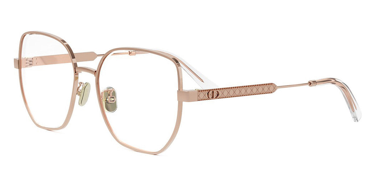 Dior® DIORCANNAGEO B2U CD DIORCANNAGEO B2U D000 54 - Metal Shiny Rose Eyeglasses