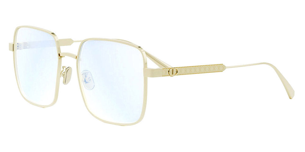 Dior® DIORCANNAGEO S1F CD DIORCANNAGEO S1F B0BB 55 - B0BB Shiny Light Nickeltin / Gradient Smoke Eyeglasses