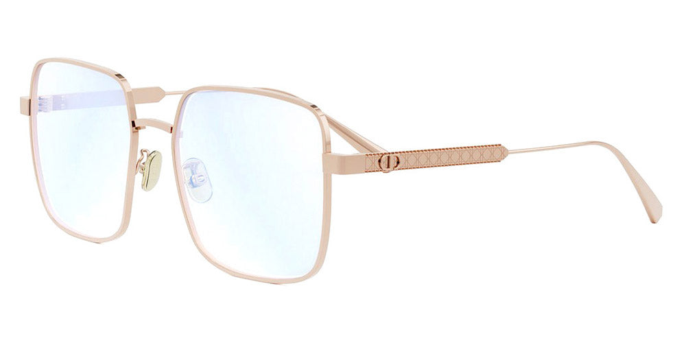 Dior® DIORCANNAGEO S1F CD DIORCANNAGEO S1F E0BB 55 - E0BB Matte Rose Gold / Gradient Smoke Eyeglasses