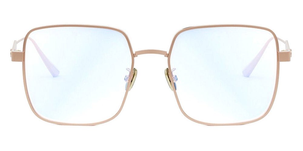 Dior® DIORCANNAGEO S1F CD DIORCANNAGEO S1F E0BB 55 - E0BB Matte Rose Gold / Gradient Smoke Eyeglasses