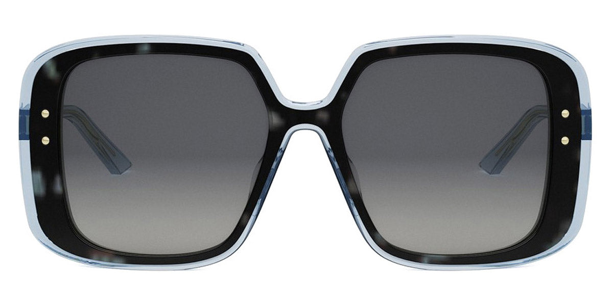 Dior® DIORHIGHLIGHT S3F - Shiny Coloured Havana/Lenses Gradient Smoke Organic 28A1 Sunglasses