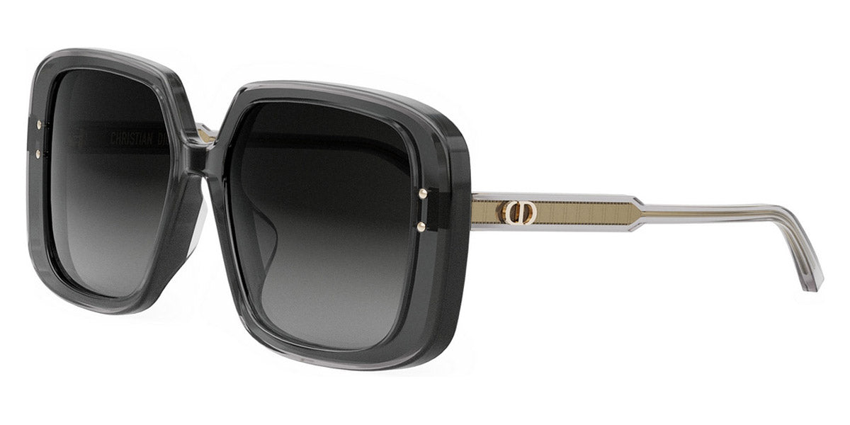 Dior® DIORHIGHLIGHT S3F - Trasparent Grey/Lenses Gradient Smoke Organic 45A1 Sunglasses