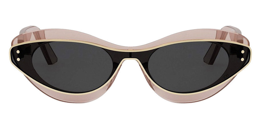 Dior® DIORMETEOR B1I CD DIORMETEOR B1I 40A0 00 - 40A0 Injected Dark Havana / Smoke Sunglasses
