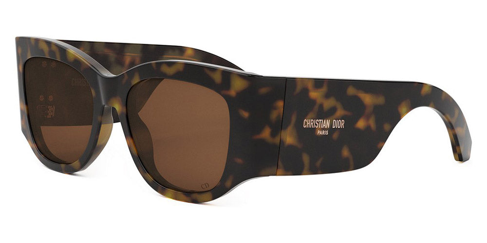 Dior® DIORNUIT S1I - 24F0 Shiny Havana / Gradient Brown Sunglasses