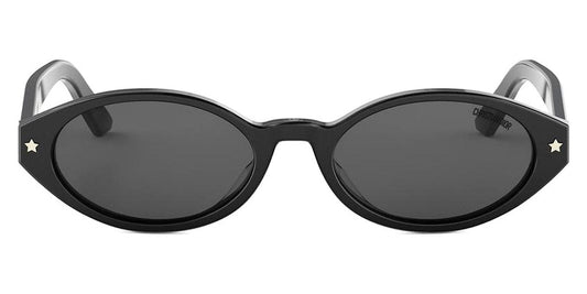 Dior® DIORPACIFIC R1I CD DIORPACIFIC R1I 10A0 52 - 10A0 Shiny Black / Grey Sunglasses