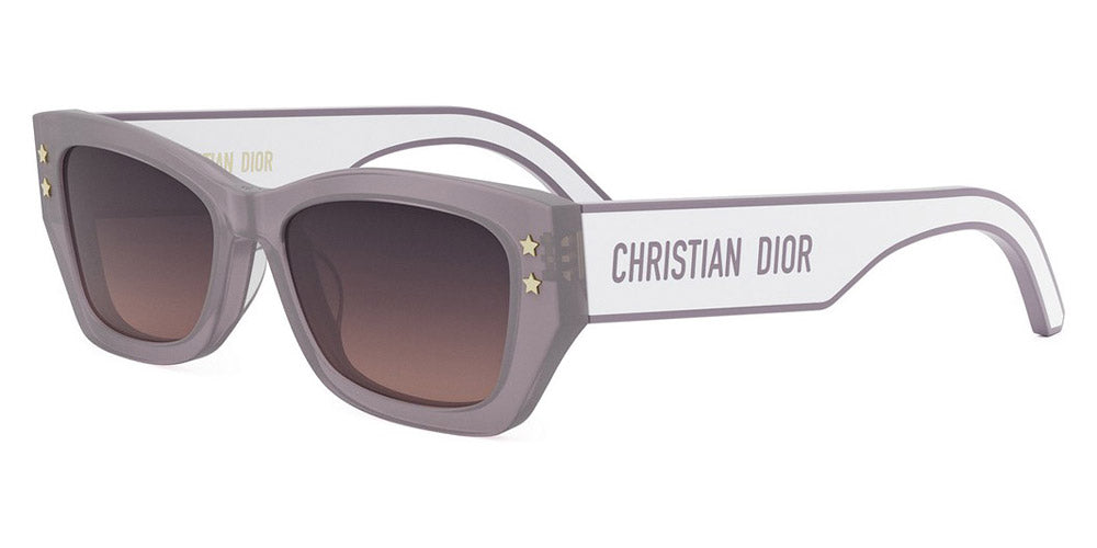Diorpacific S2U - 62G1 Shiny Bordeaux / Gradient Bordeaux Sunglasses