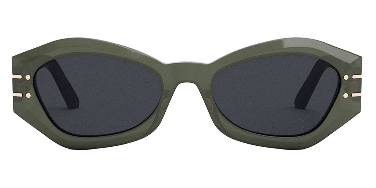 Dior® DiorSignature B1U CD DIORSGNTR B1U 55A0 55 - Green 55A0 Sunglasses