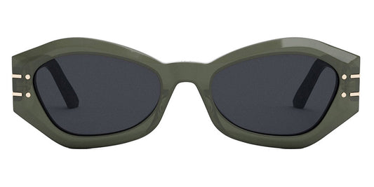 Dior® DiorSignature B1U CD DIORSGNTR B1U 55A0 55 - Green 55A0 Sunglasses