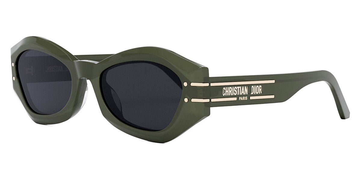 Dior® DiorSignature B1U CD DIORSGNTR B1U 55A0 55 - Green 55A0 Sunglasses