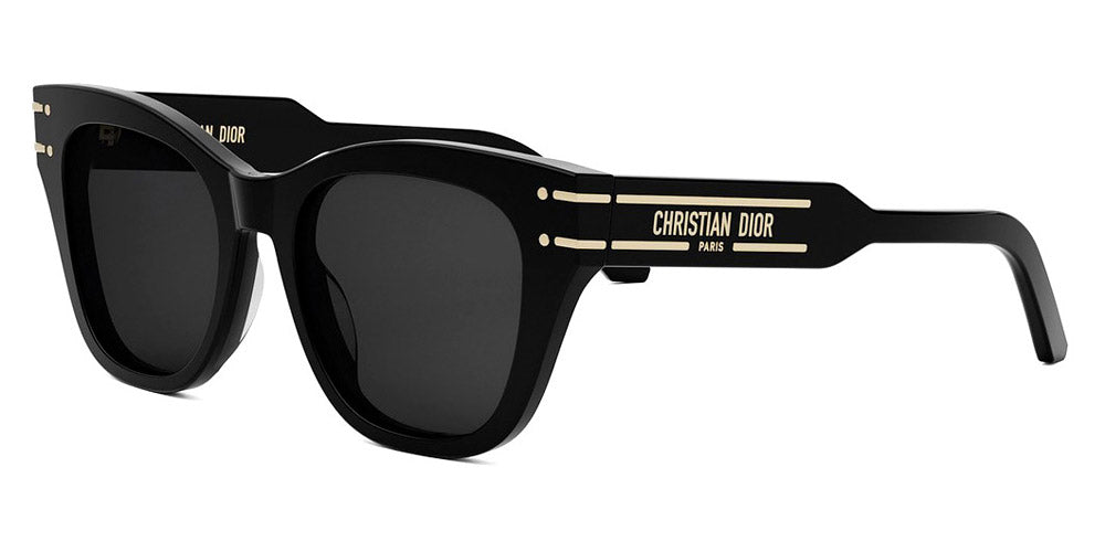 Dior® DIORSIGNATURE B4I CD DIORSIGNATURE B4I 10A0 52 - 10A0 Shiny Black / Smoke Sunglasses