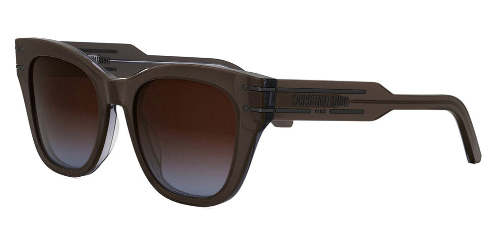 Dior® DIORSIGNATURE B4I CD DIORSIGNATURE B4I 64FB 52 - 64FB Shiny Brown / Gradient Bordeaux Sunglasses