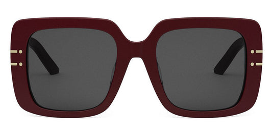 Dior® DIORSIGNATURE S11F - 35A0 Bordeaux / Smoke Sunglasses
