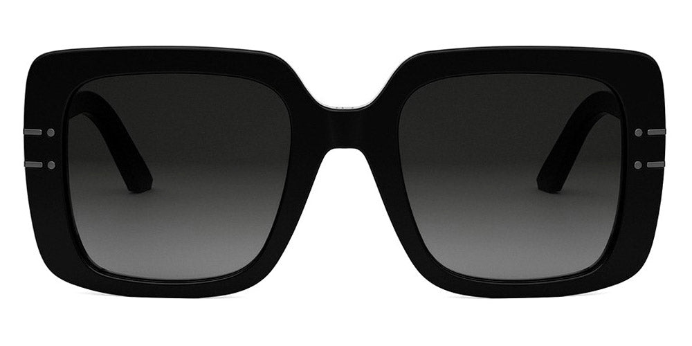Dior® DIORSIGNATURE S11I CD DIORSIGNATURE S11I 14A1 54 - 14A1 Shiny Black / Gradient Smoke Sunglasses