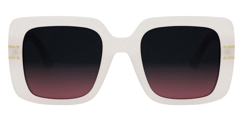 Dior® DIORSIGNATURE S11I CD DIORSIGNATURE S11I 95AD 54 - 95AD Shiny Ivory / Gradient Brown Sunglasses