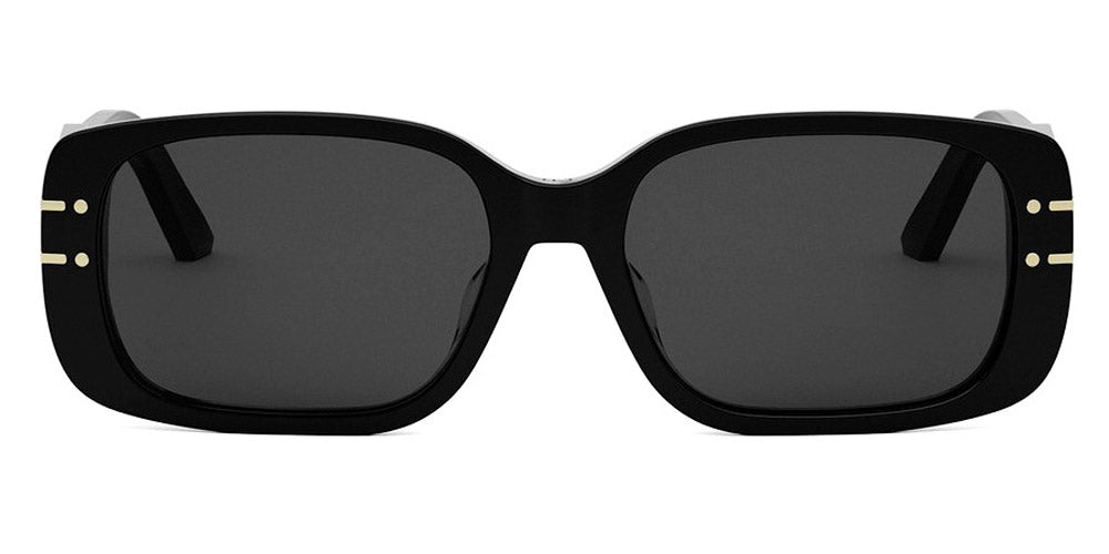 Dior® DIORSIGNATURE S12F CD DIORSIGNATURE S12F 10A0 56 - 10A0 Shiny Black / Smoke Sunglasses