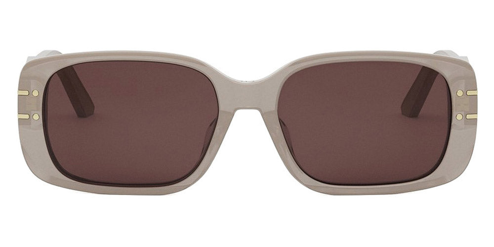 Dior® DIORSIGNATURE S12F CD DIORSIGNATURE S12F 78F0 56 - 78F0 Shiny Transparent Khaki / Brown Sunglasses