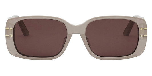 Dior® DIORSIGNATURE S12F CD DIORSIGNATURE S12F 78F0 56 - 78F0 Shiny Transparent Khaki / Brown Sunglasses