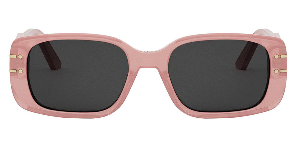 Dior® DIORSIGNATURE S12I CD DIORSIGNATURE S12I 40A0 53 - 40A0 Shiny Light Pink / Smoke Sunglasses