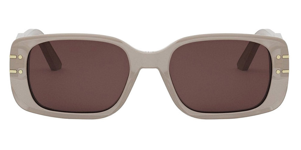 Dior® DIORSIGNATURE S12I CD DIORSIGNATURE S12I 78F0 53 - 78F0 Shiny Transparent Khaki / Brown Sunglasses