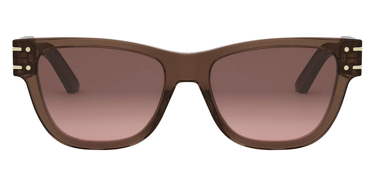 Dior® DiorSignature S6U - 64F1 Shiny Brown with Brown Gradient Sunglasses