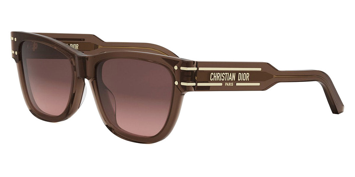 Dior® DiorSignature S6U - 64F1 Shiny Brown with Brown Gradient Sunglasses