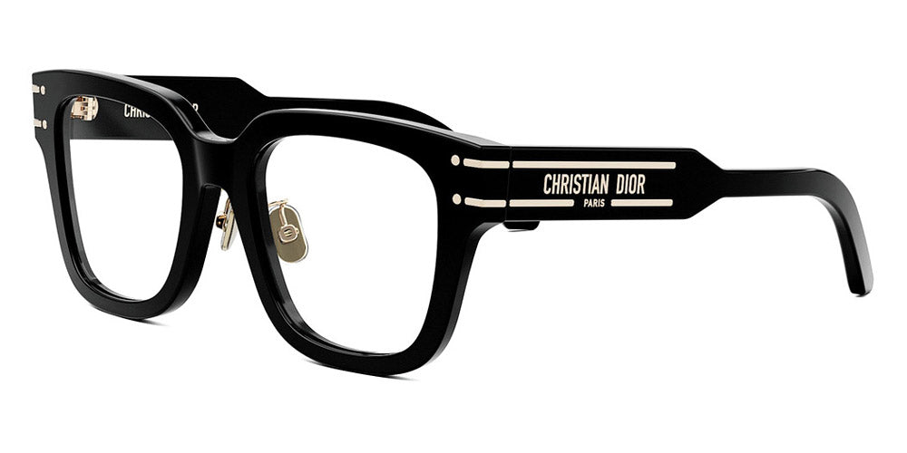 Dior® DIORSIGNATUREO S5F CD DIORSIGNATUREO S5F 1000 52 - 1000 Shiny Black Eyeglasses