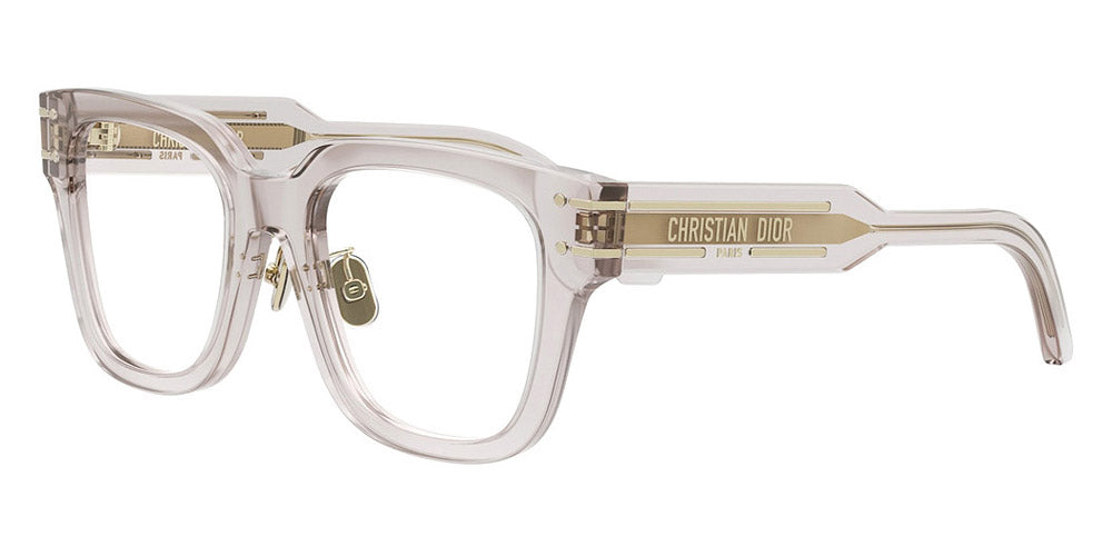 Dior® DIORSIGNATUREO S5F CD DIORSIGNATUREO S5F 7800 52 - 7800 Shiny Transparent Khaki Eyeglasses