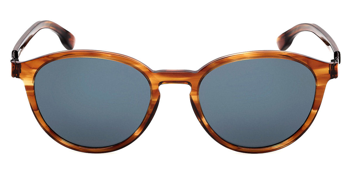 Ic! Berlin® Cassius ICB IC0064 91N 52 - Amber Brown / Blue Sunglasses