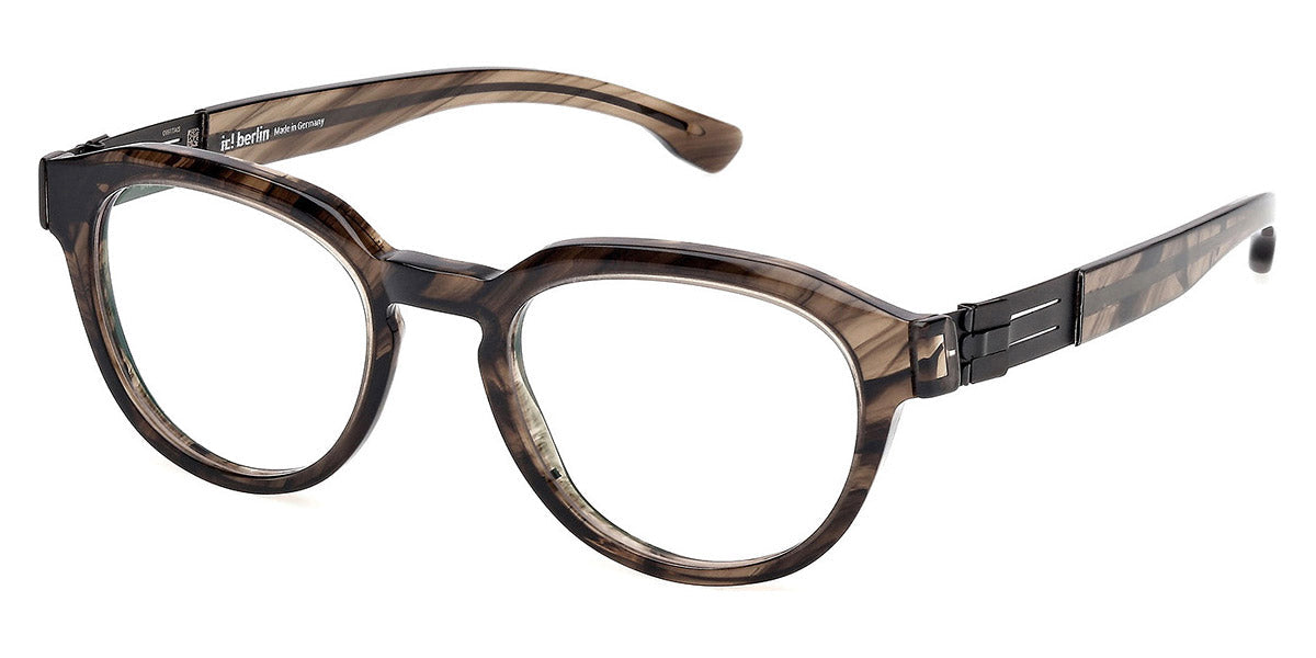 Ic! Berlin® Otis ICB IC5150 048 48 - Shiny Dark Brown Eyeglasses