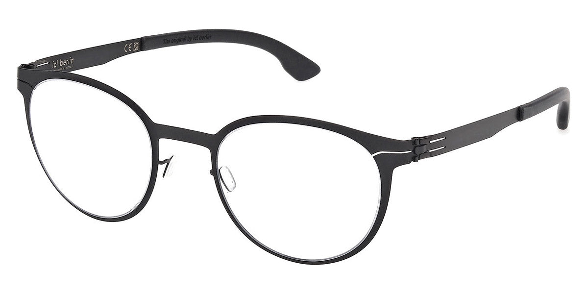 Ic! Berlin® Robin Small ICB IC5155 002 48 - Matte Black Eyeglasses