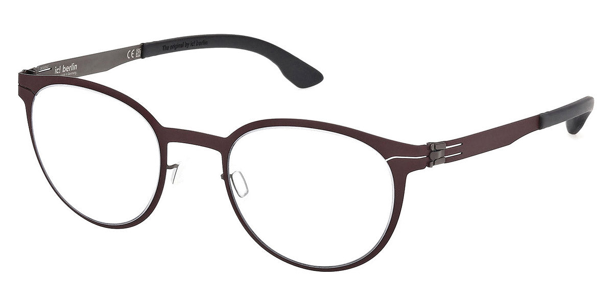 Ic! Berlin® Robin Small ICB IC5155 005 48 - Bordeaux Eyeglasses