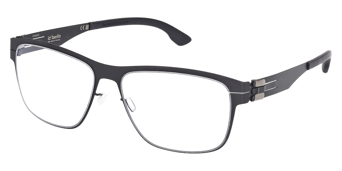 Ic! Berlin® Bert ICB IC5157 002 56 - Matte Black Eyeglasses