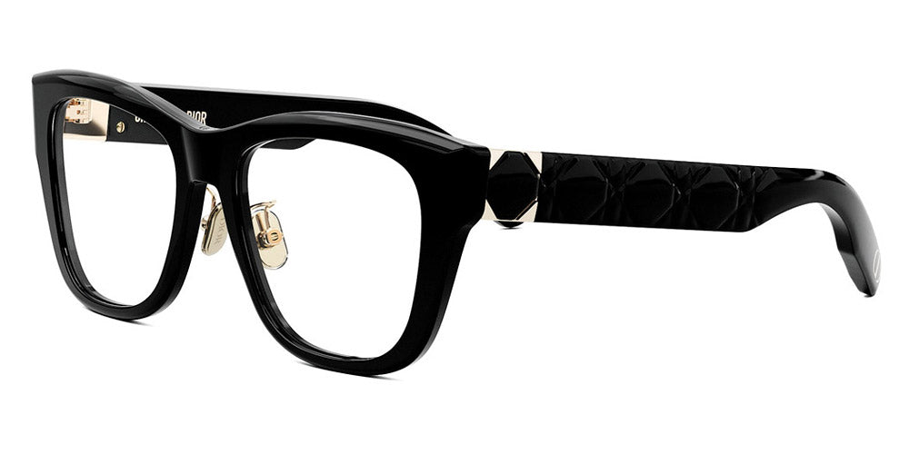 Dior® LADY 95.22O S1F CD LADY 95.22O S1F 1000 52 - 1000 Shiny Black Eyeglasses