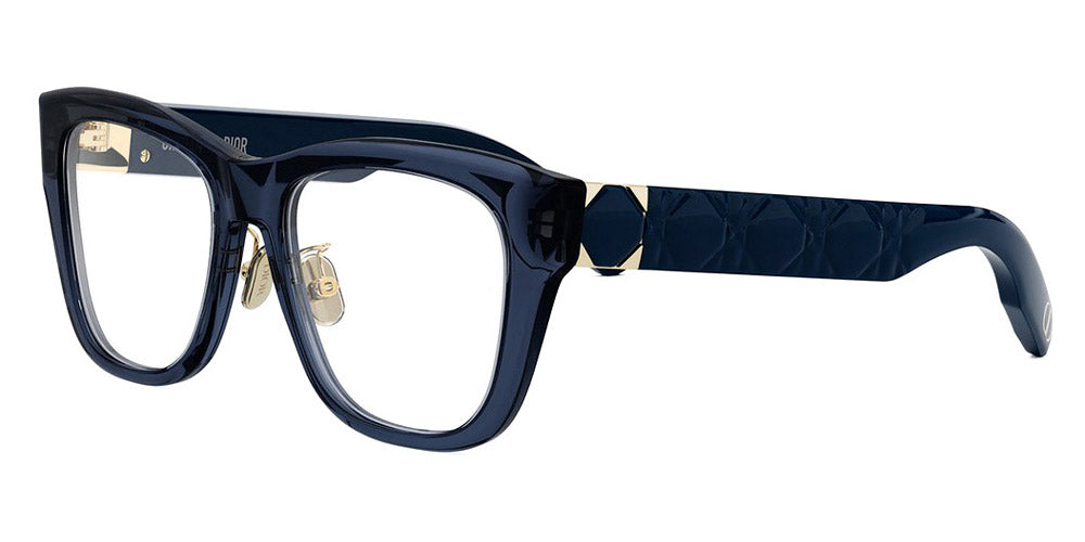 Dior® LADY 95.22O S1F CD LADY 95.22O S1F 3000 52 - 3000 Shiny Blue Eyeglasses