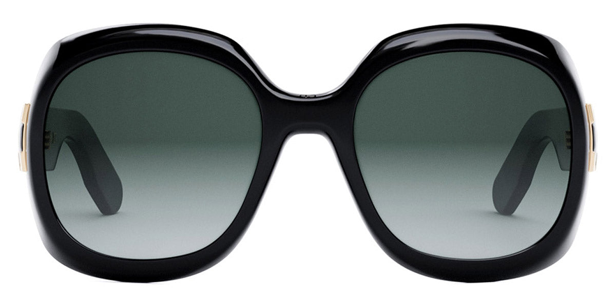 Dior® Lady 95.22 R2I CD LADY9522 R2I 10A1 58 - Shiny Black 10A1 Sunglasses