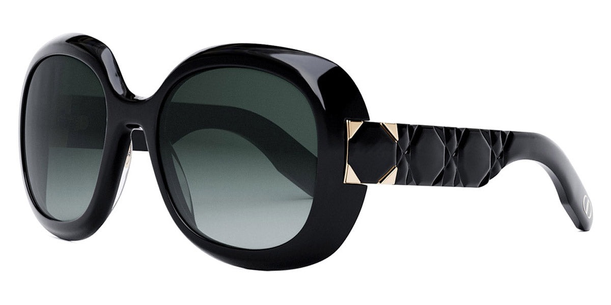 Dior® Lady 95.22 R2I CD LADY9522 R2I 10A1 58 - Shiny Black 10A1 Sunglasses