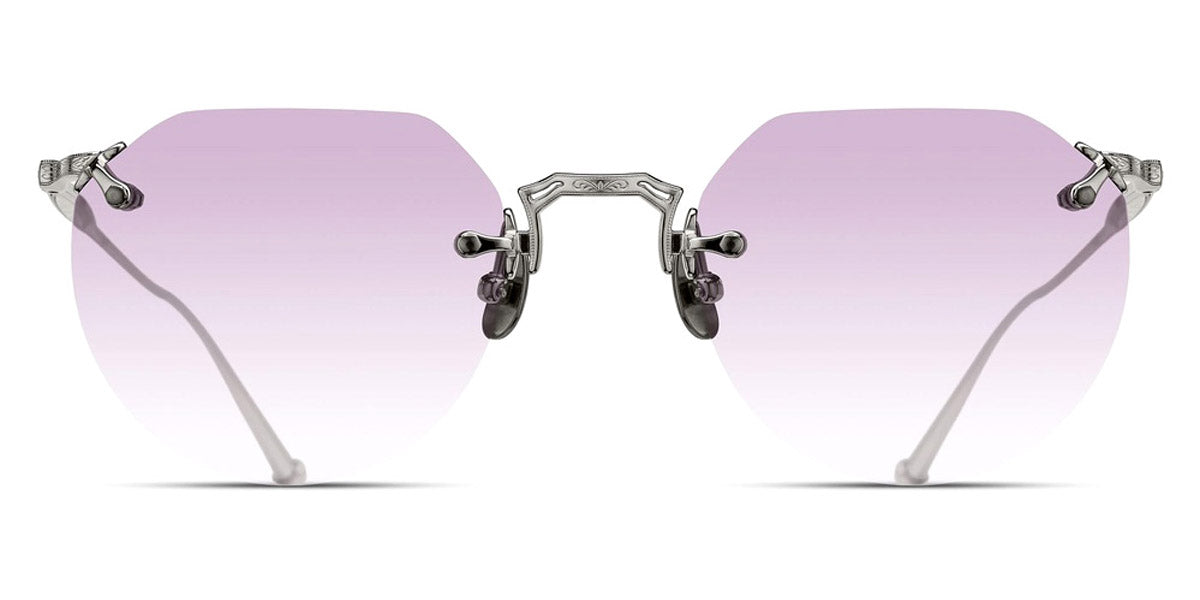 Matsuda® M5003 - Palladium White / Café Violet Gradient Sunglasses