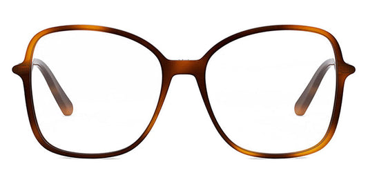 Dior® MINI CD O B2I CD MINI CD O B2I 2600 55 - 2600 Shiny Light Havana Eyeglasses