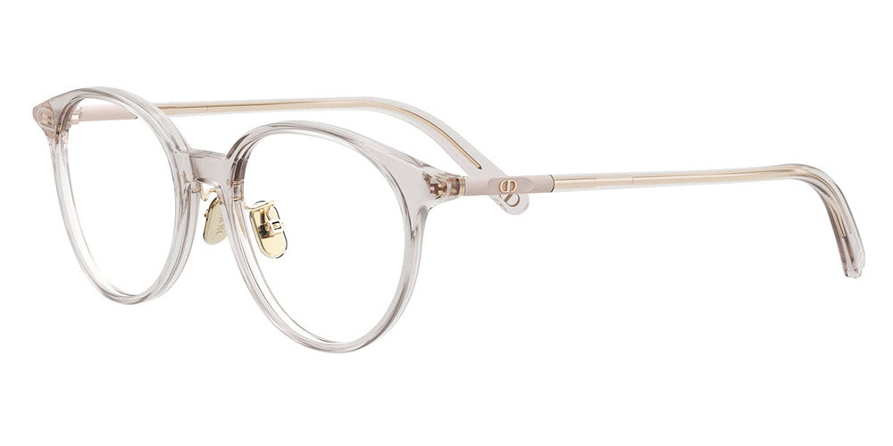 Dior® MINI CD O R5F CD MINI CD O R5F 7800 50 - 7800 Shiny Transparent Khaki Eyeglasses
