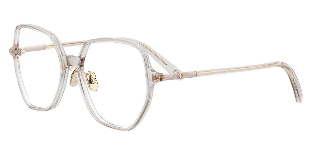 Dior® MINI CD O S8F CD MINI CD O S8F 7800 55 - 7800 Shiny Transparent Khaki Eyeglasses
