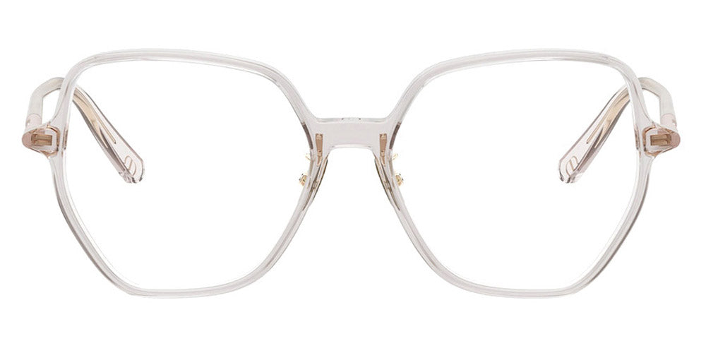Dior® MINI CD O S8F CD MINI CD O S8F 7800 55 - 7800 Shiny Transparent Khaki Eyeglasses