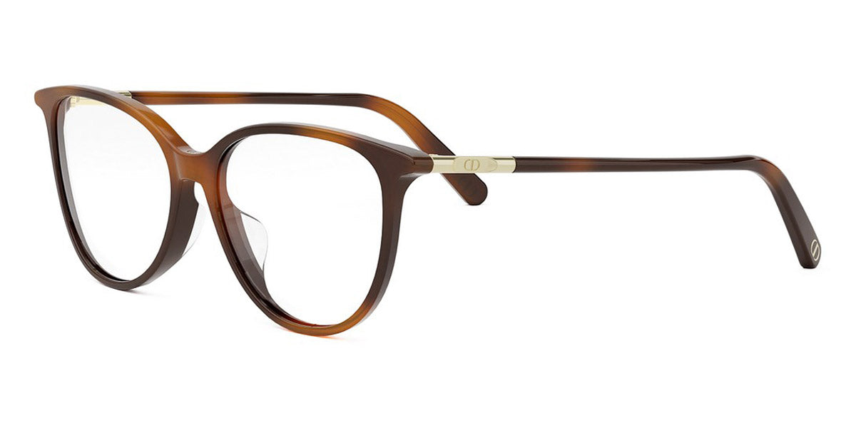 Dior® MINICD O B7F CD MINICD O B7F 2600 52 - 2600 Shiny Havana Eyeglasses