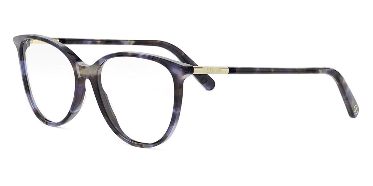 Dior® MINICD O B7I CD MINICD O B7I 2400 52 - 2400 Shiny Havan Eyeglasses