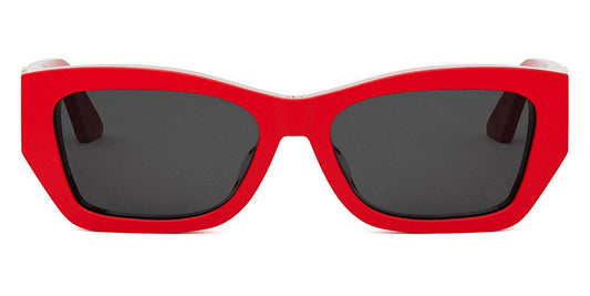 Dior® MISSDIOR S1F - Shiny Red/Lenses Smoke Organic 35A0 Sunglasses