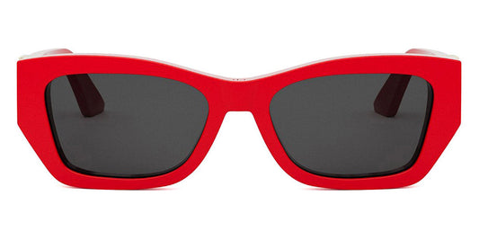 Dior® MISSDIOR S1I - Shiny Red/Lenses Smoke Organic 35A0 Sunglasses