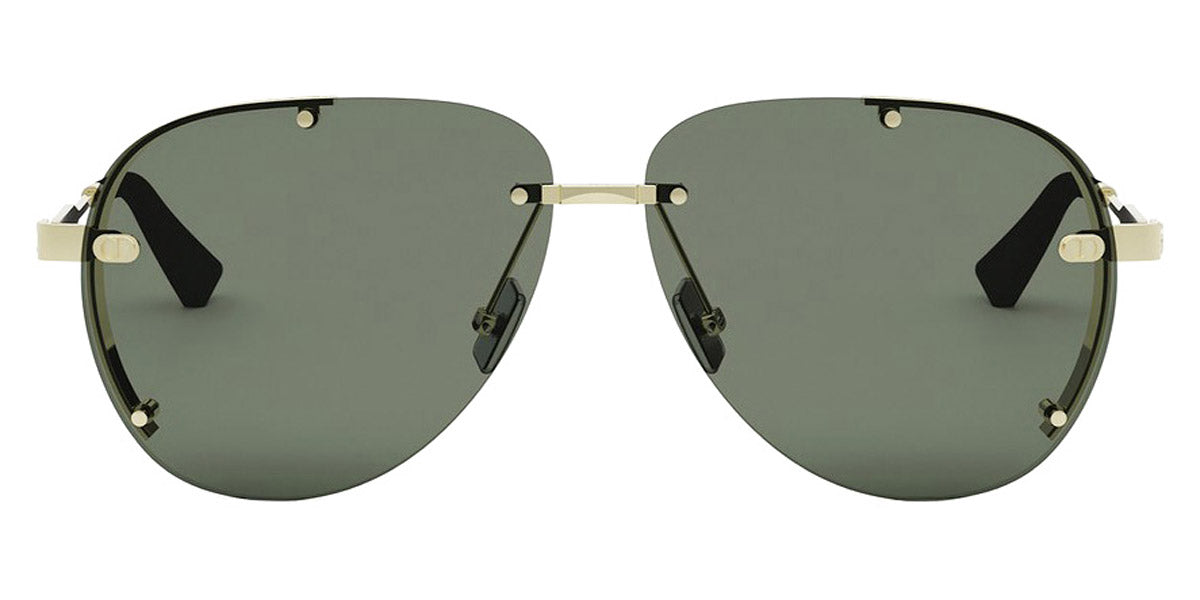 Dior® NEODIOR A1U - B0C0 Shiny Yellow / Green Sunglasses
