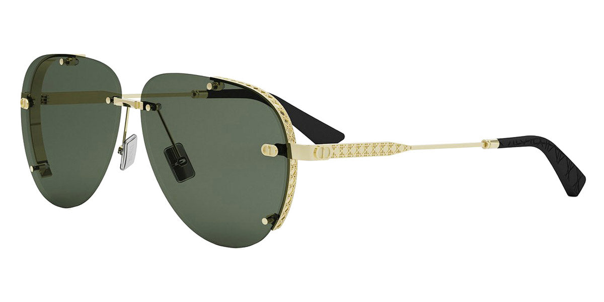 Dior® NEODIOR A1U - B0C0 Shiny Yellow / Green Sunglasses